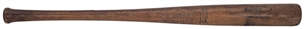1932-33 Edd Roush Hillerich & Bradsby Pro Stock Model Bat (PSA/DNA)